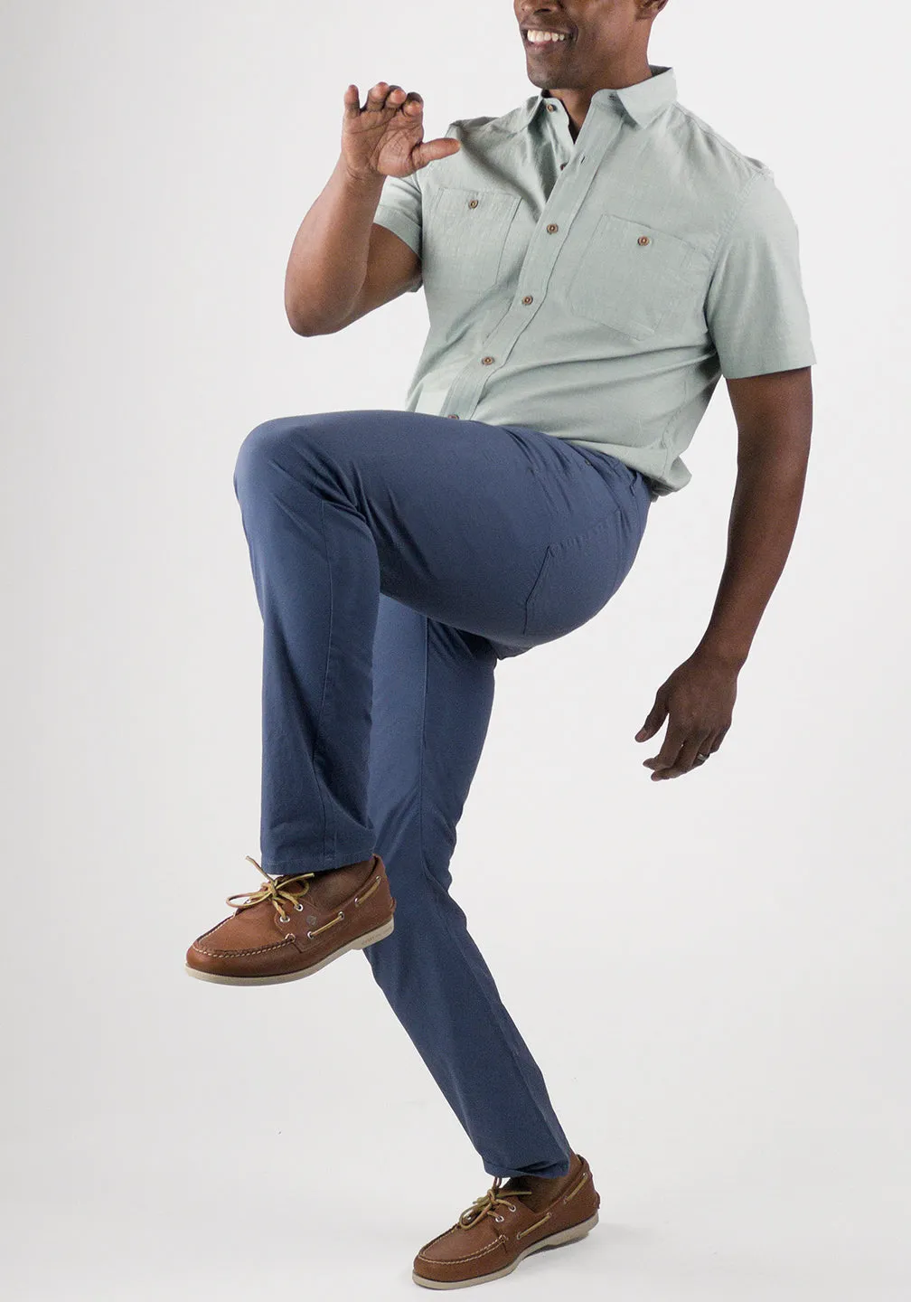 Airotec® Performance Cotton/Nylon Athletic Fit  5-Pocket Pants