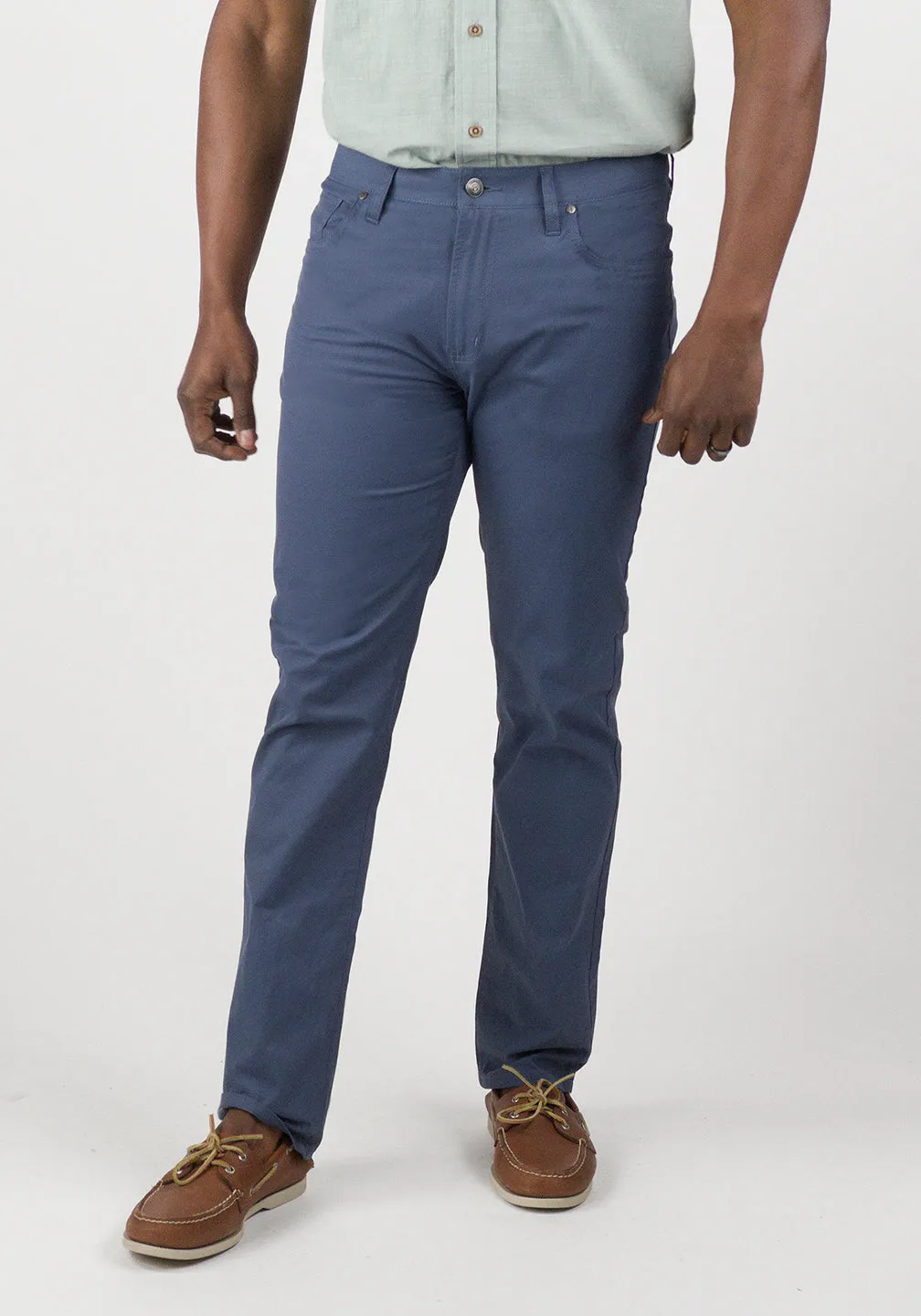 Airotec® Performance Cotton/Nylon Athletic Fit  5-Pocket Pants