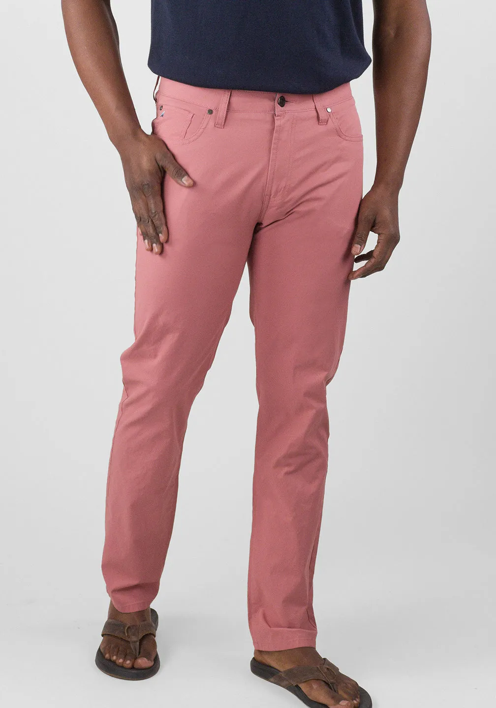 Airotec® Performance Cotton/Nylon Athletic Fit  5-Pocket Pants