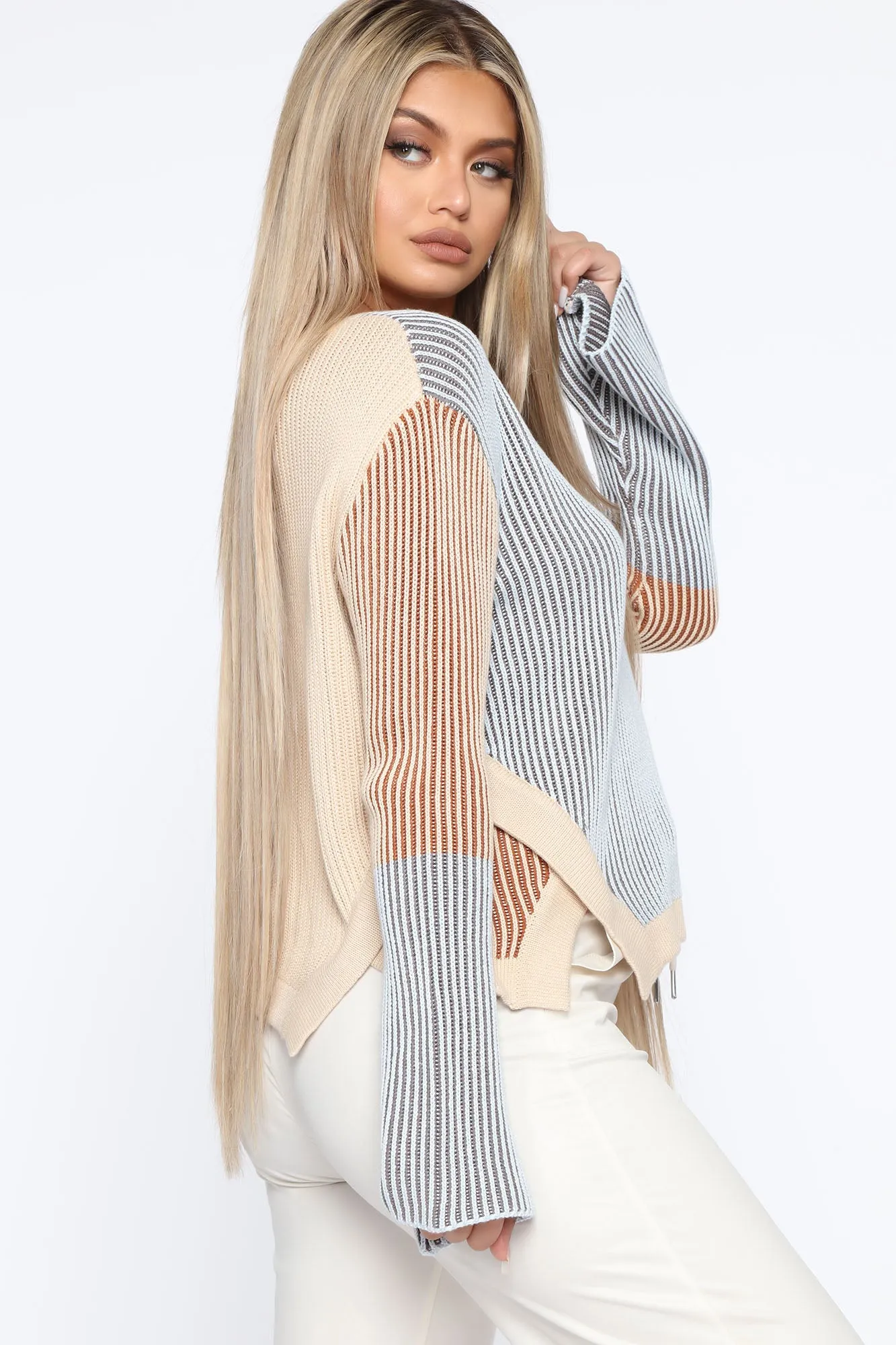 All Mixed Up Sweater - Multi Color
