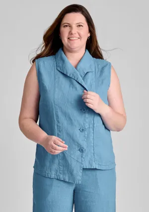 Chelsea Vest - Linen Vest
