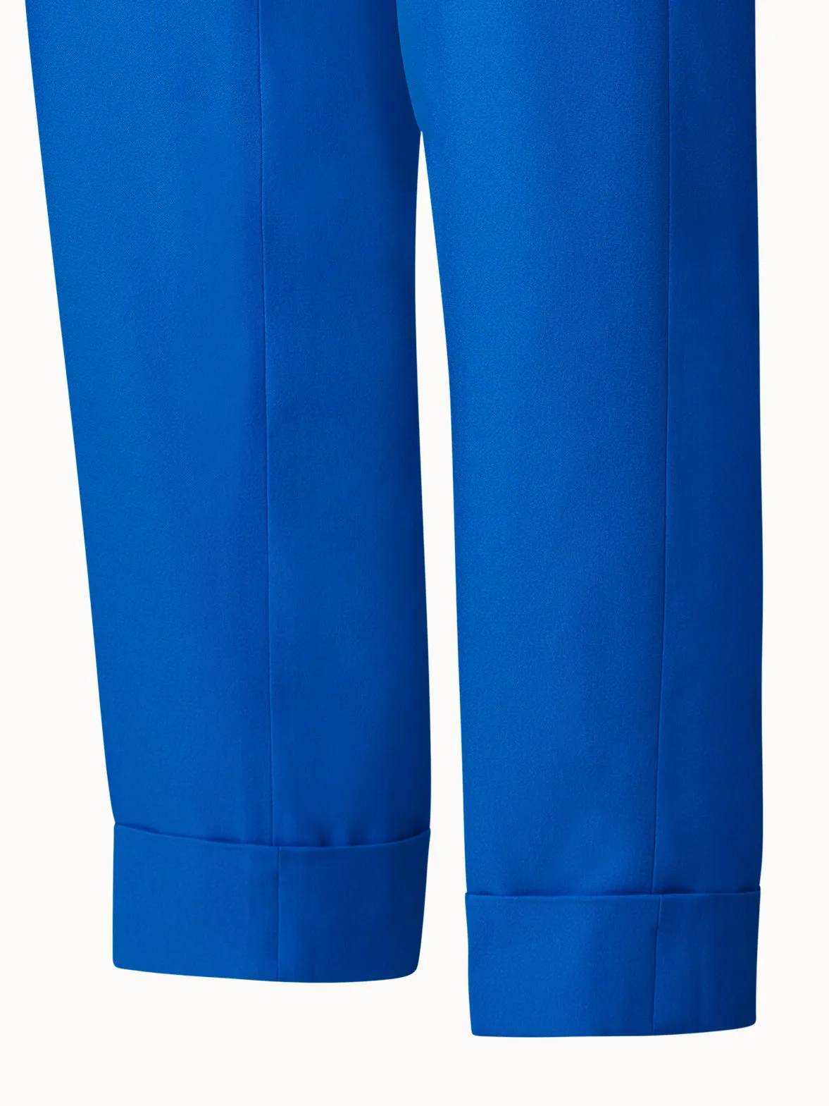 Crêpe Tapered Pants