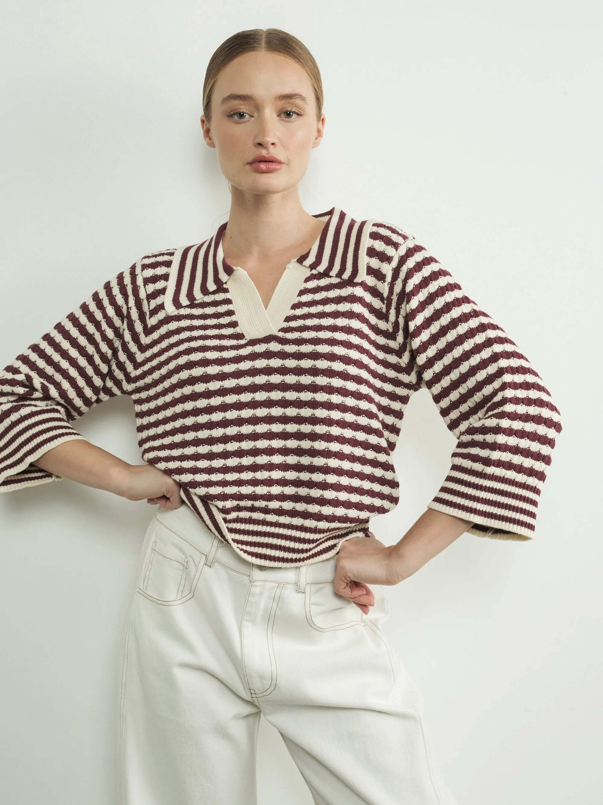 James Jacquard Sweater