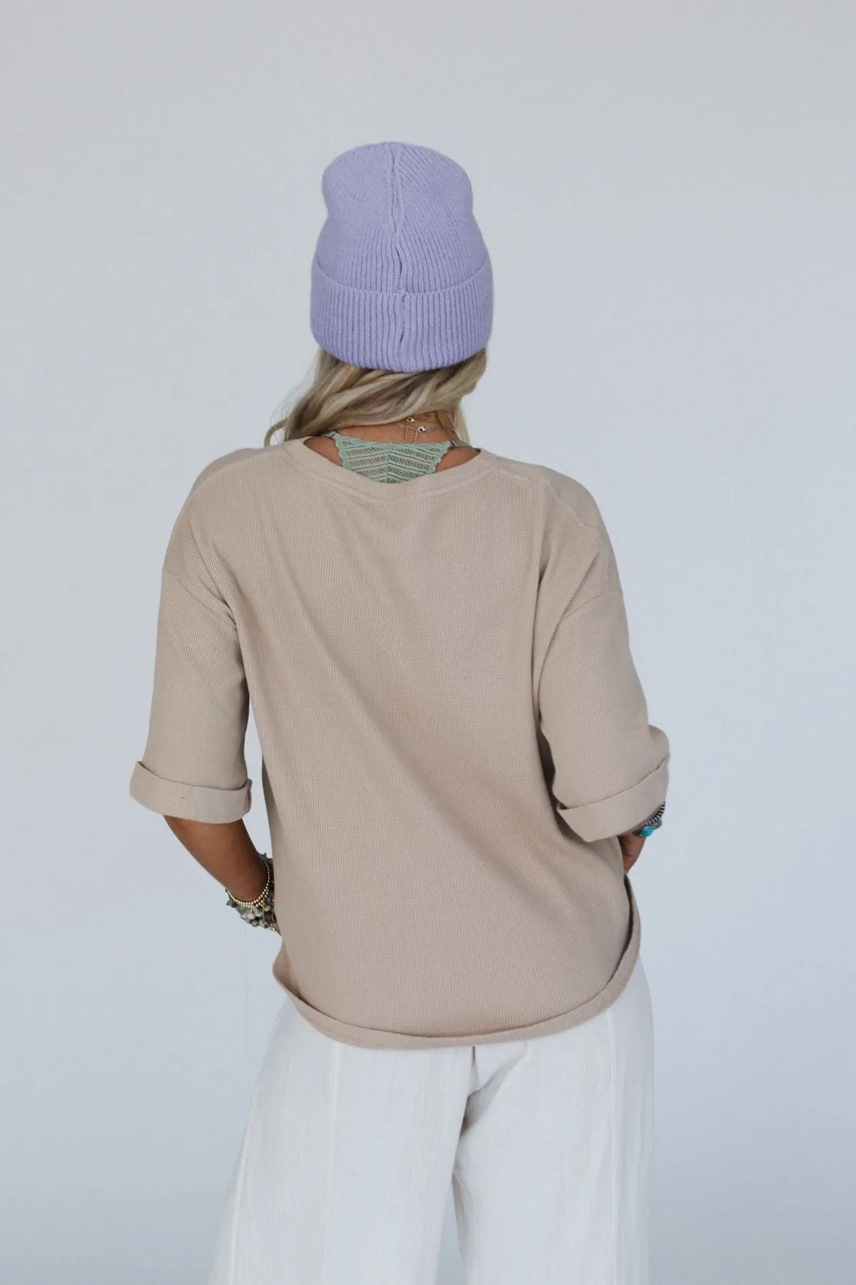 Lucky You Graphic Tee - Taupe