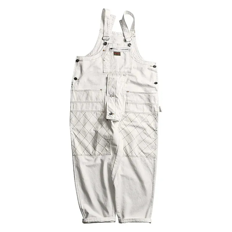 Men's Shinjuku Low Crotch Harem Overalls