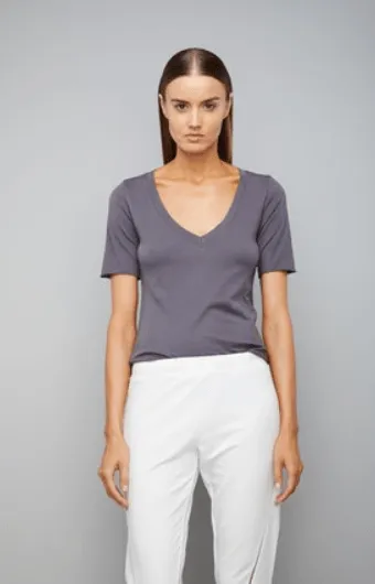 SUNDAYS - Camino Top in Slate